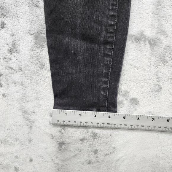 Maurices Jeans Womens XS SHORT Black Low Rise Skinny Leg Stretch Denim Ankle - Picture 11 of 12